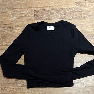 Black Long Sleeve Top - Wilfred Free